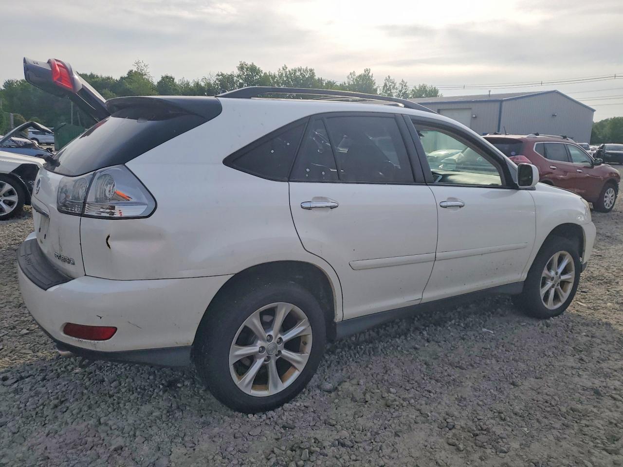 2008 Lexus Rx 350 White vin: 2T2HK31U68C087836