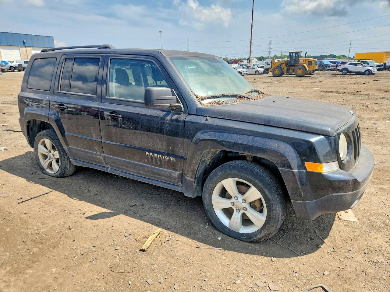 2014 Jeep Patriot Latitude Черный vin: 1C4NJRFB5ED820896