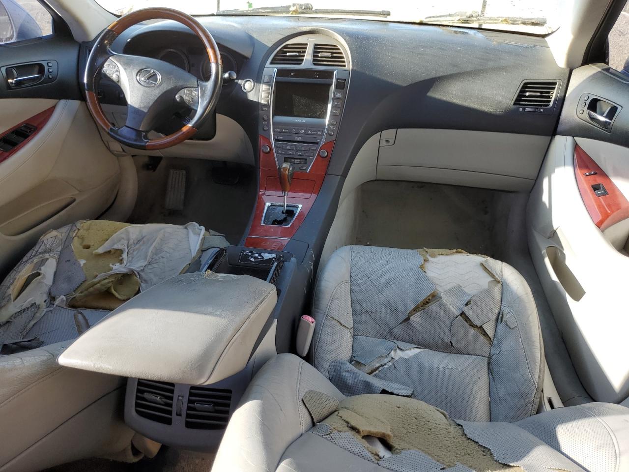 2009 Lexus Es 350 Silver vin: JTHBJ46G492296951
