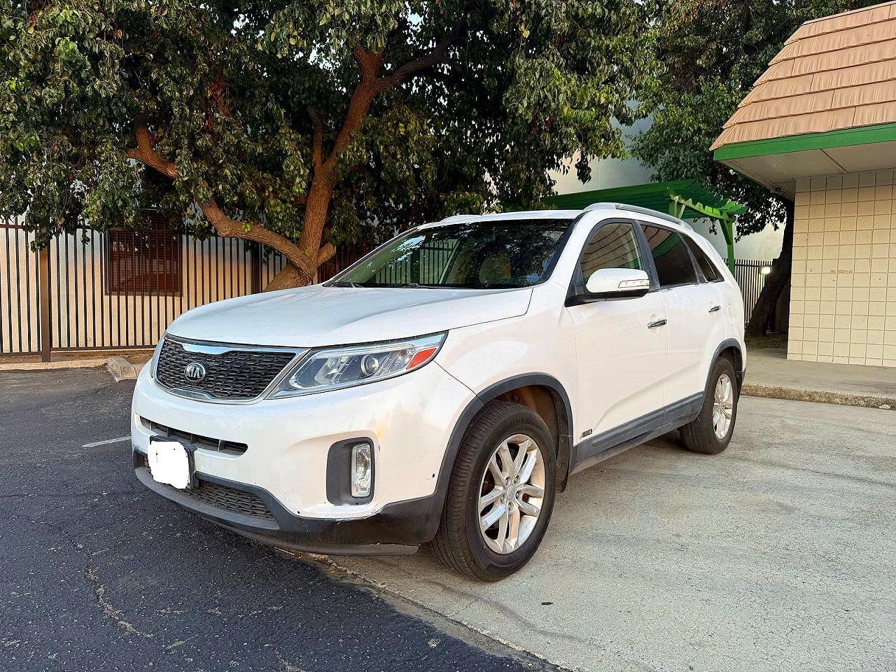2014 Kia Sorento Lx Белый vin: 5XYKTDA60EG541805