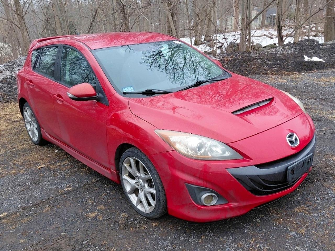 2011 Mazda Speed 3 Red vin: JM1BL1K44B1442444