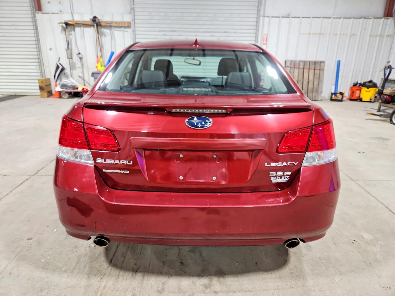 2014 Subaru Legacy 3.6r Limited Red vin: 4S3BMDM61E2022202