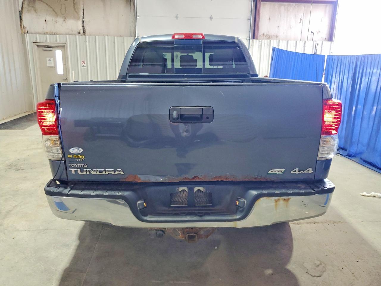 2010 Toyota Tundra Double Cab Sr5 Gray vin: 5TFUW5F15AX117336