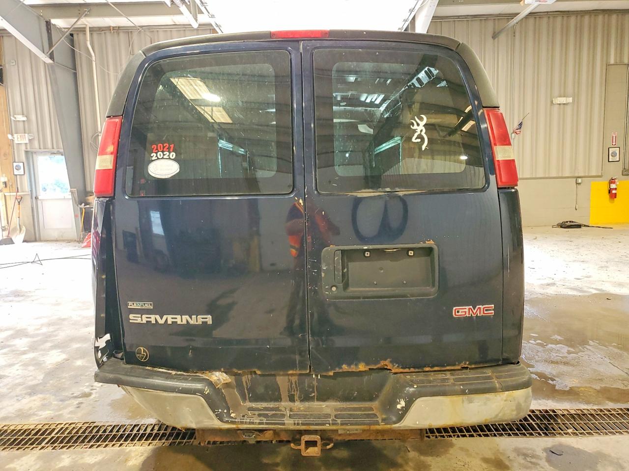 2010 Gmc Savana G2500 Blue vin: 1GTZGFBA0A1121084