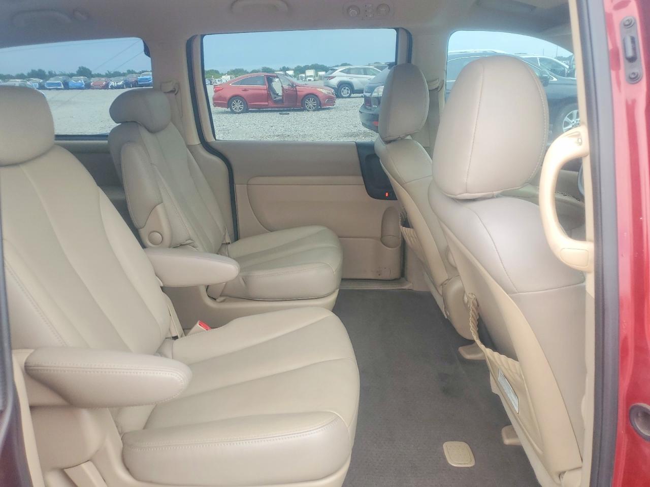 2008 Hyundai Entourage Gls Red vin: KNDMC233486050922