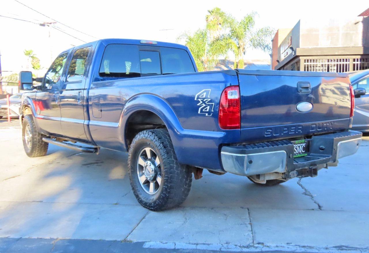 2011 Ford F250 Super Duty Blue vin: 1FT7W2BT4BEC86361
