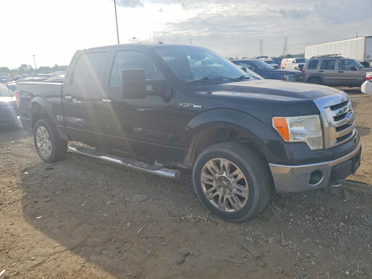 2009 Ford F150 Supercrew Black vin: 1FTPW14V49FB06535