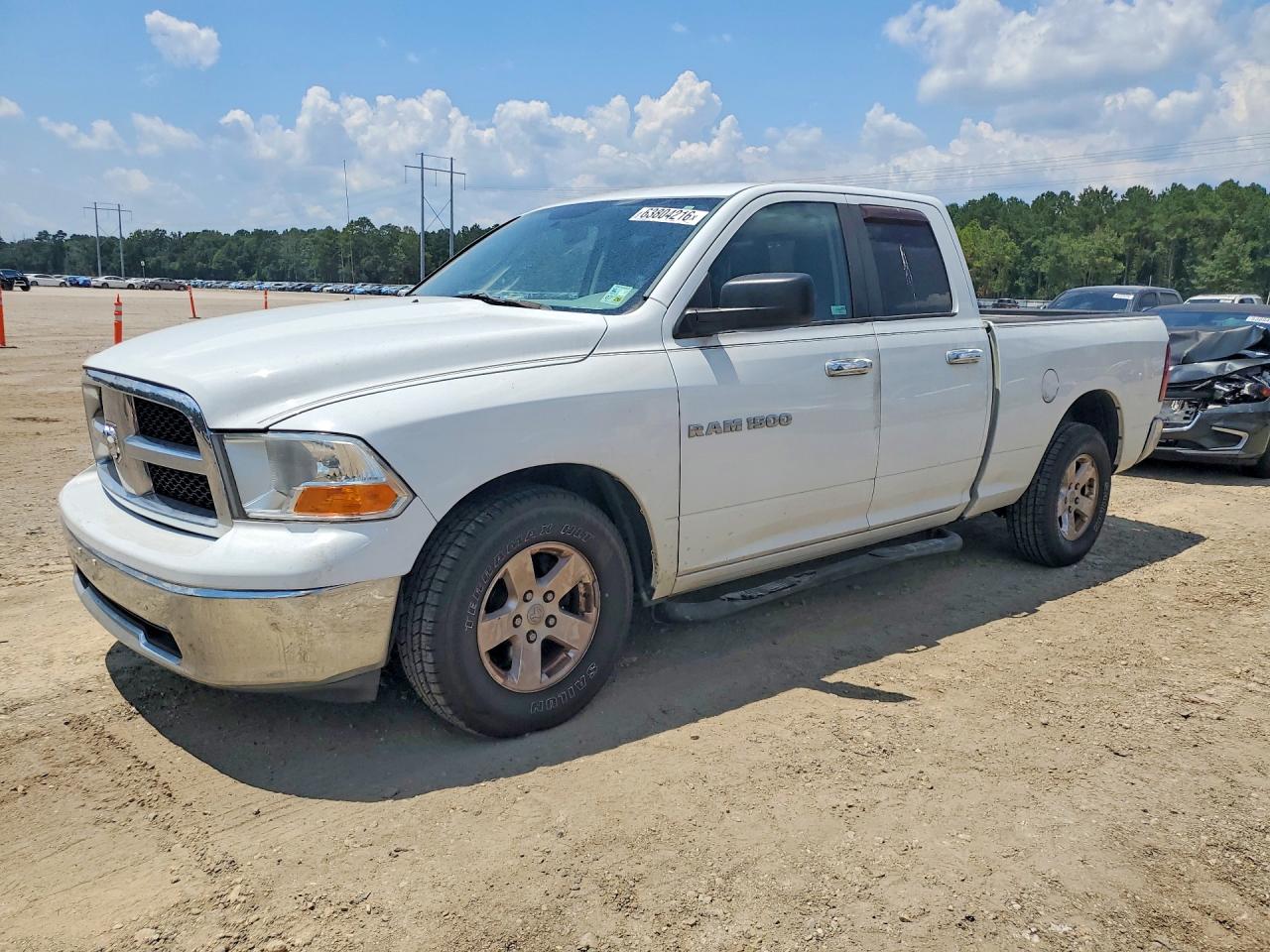 2011 Dodge Ram 1500 White vin: 1D7RB1GP0BS560401