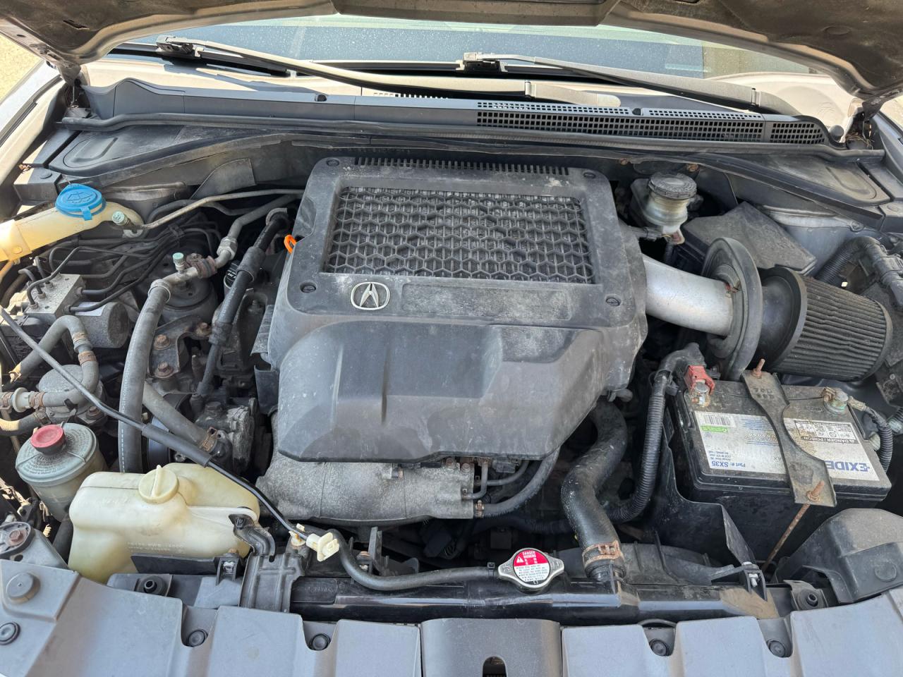 2008 Acura Rdx Серый vin: 5J8TB182X8A011713