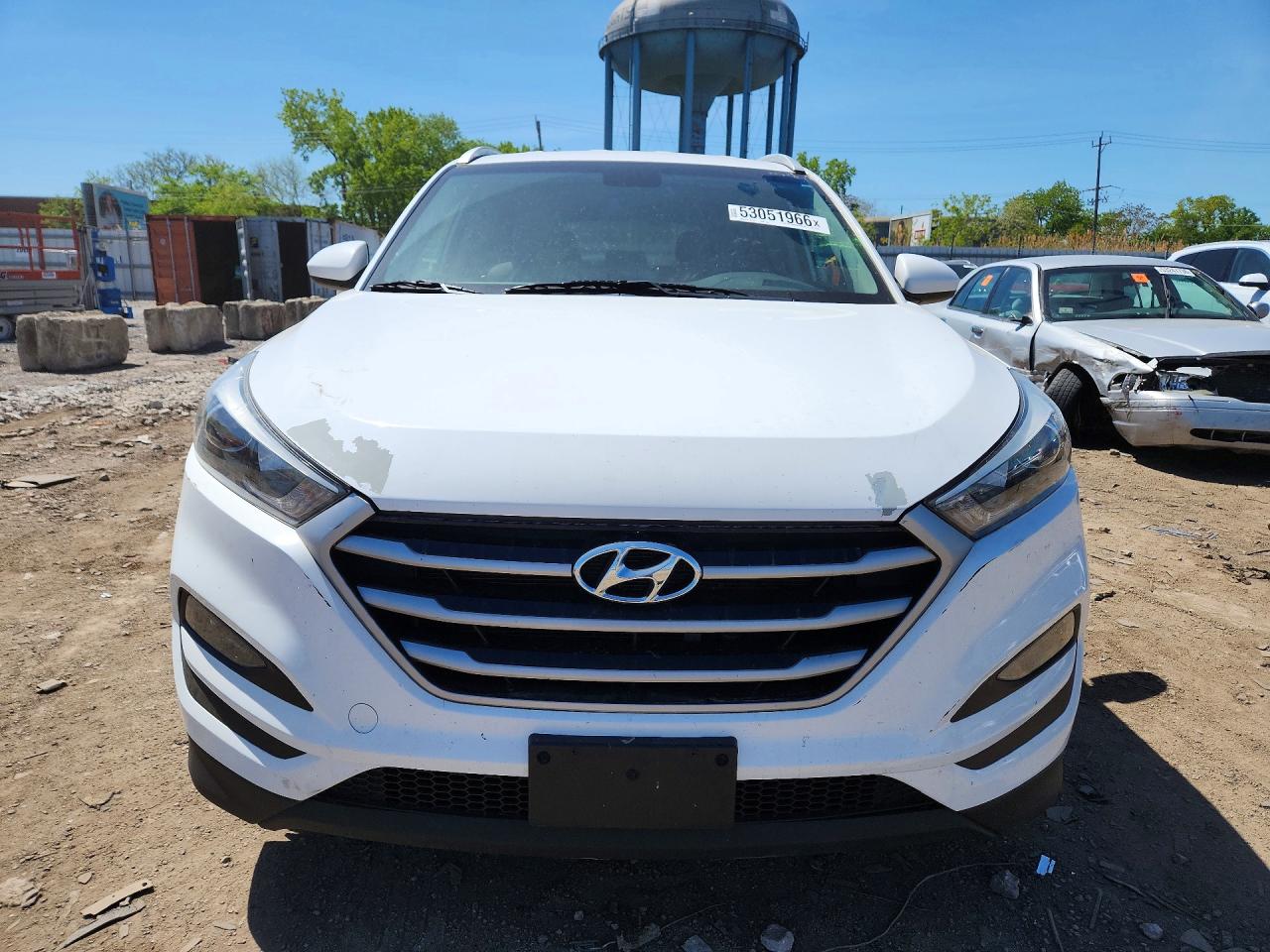 2018 Hyundai Tucson Sel Белый vin: KM8J3CA47JU677356