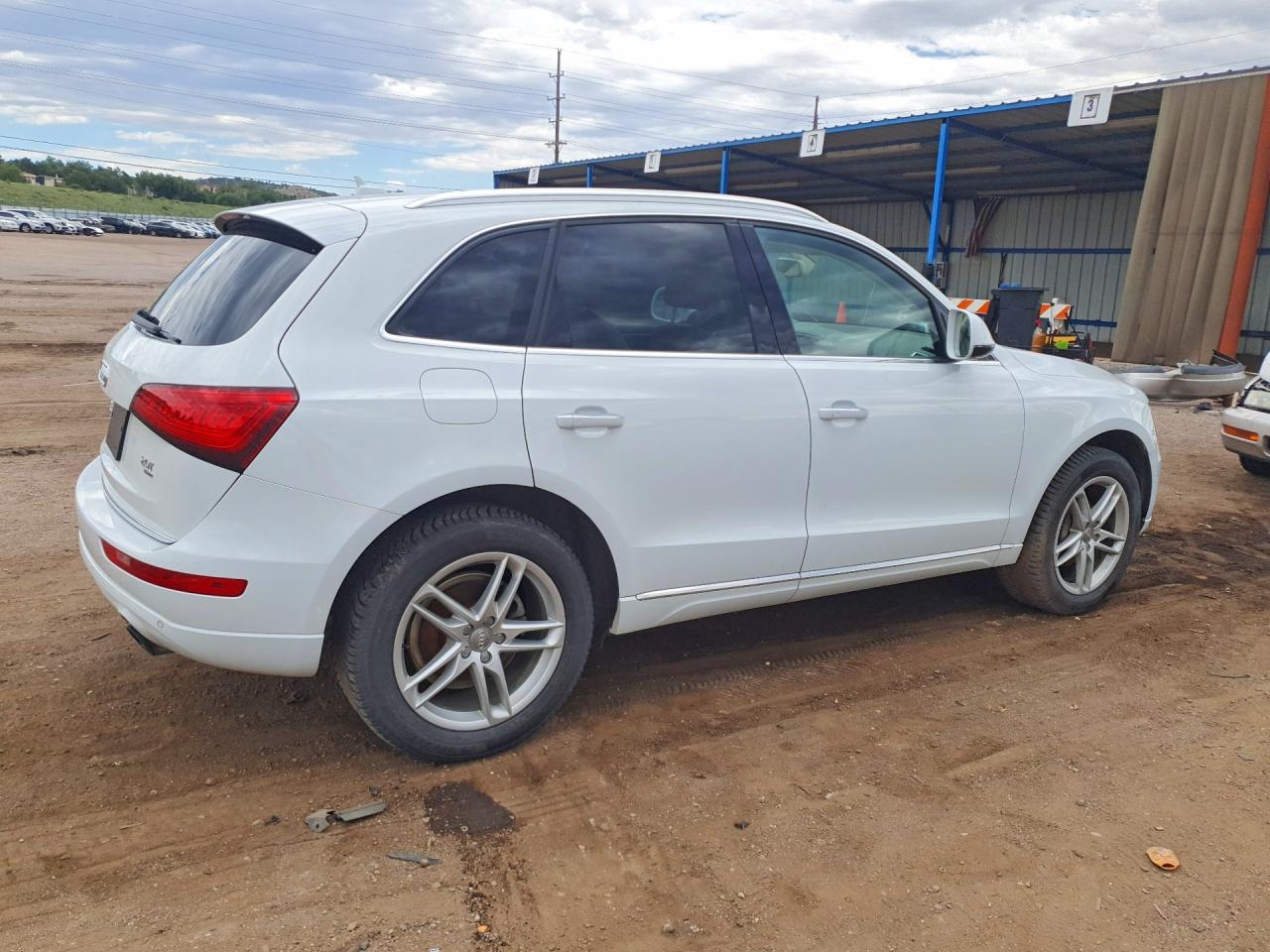 2015 Audi Q5 Premium Plus White vin: WA1LFAFP2FA026991