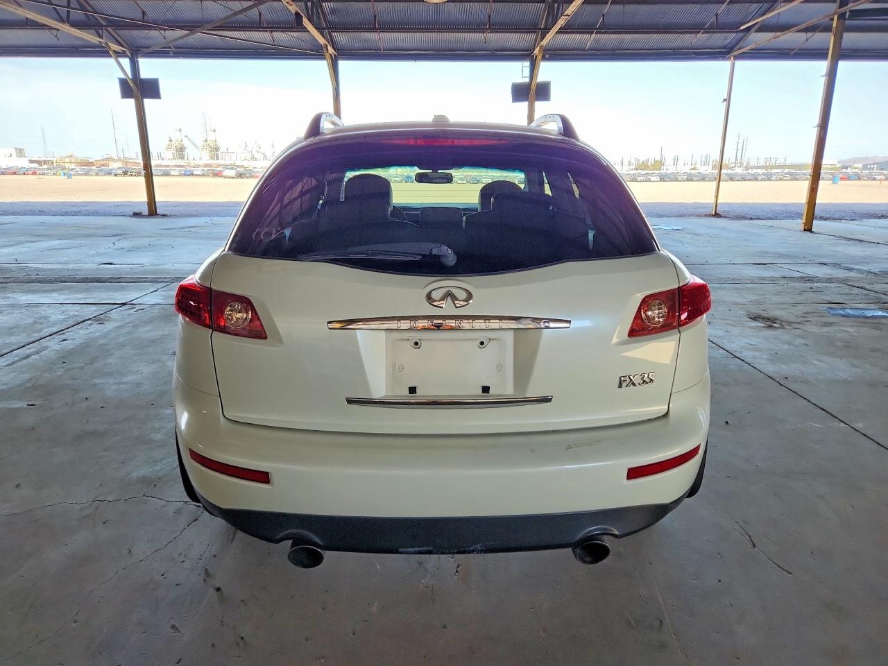 2007 Infiniti Fx35 Base Белый vin: JNRAS08W17X209062