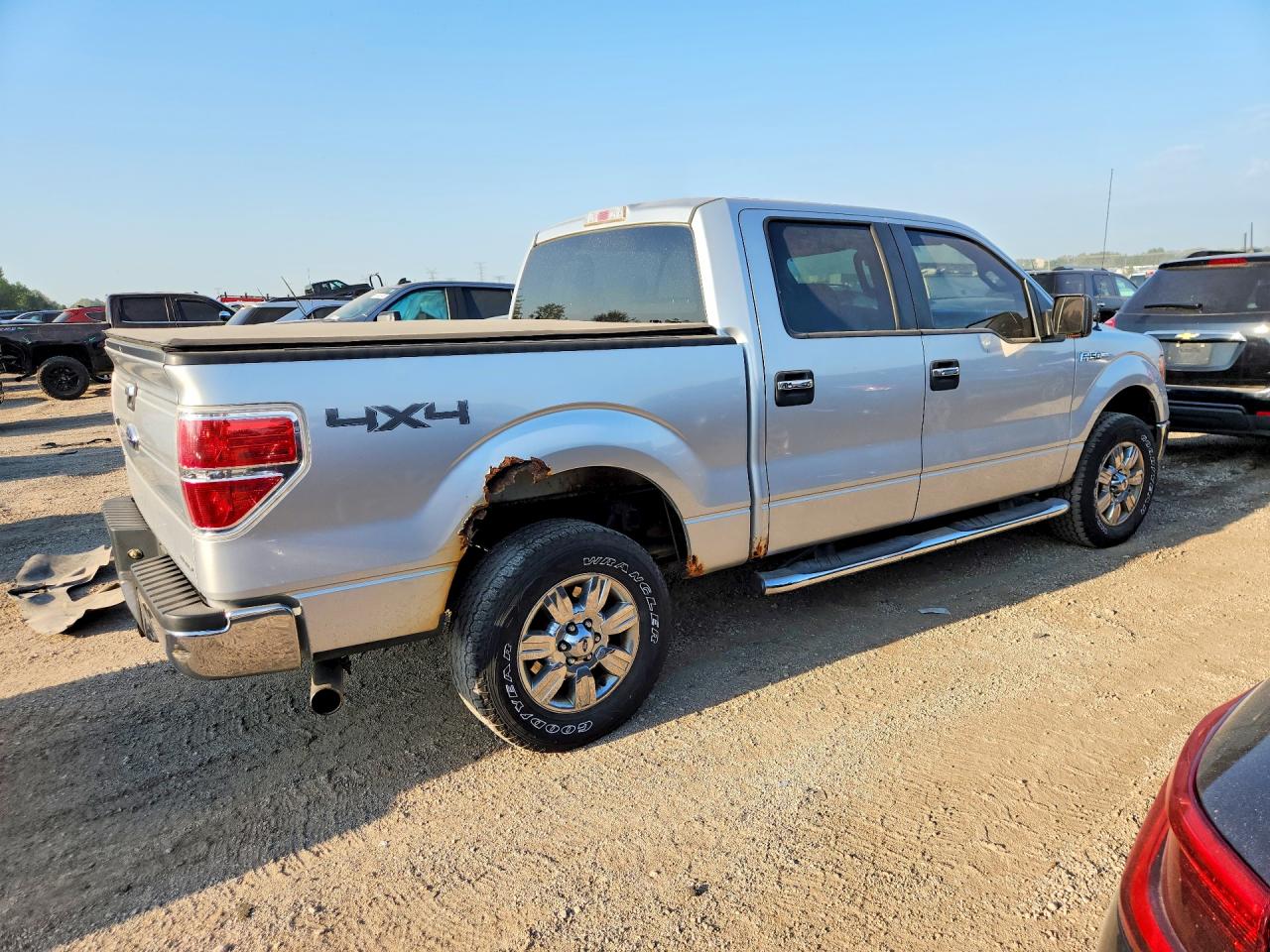 2012 Ford F150 Supercrew Silver vin: 1FTFW1EF8CFC49160