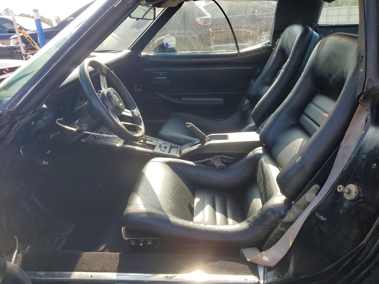 1982 Chevrolet Corvette Black vin: 1G1AY0783C5110520