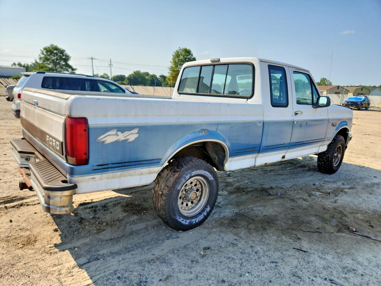 1993 Ford F150 White vin: 1FTEX14N1PKA82770