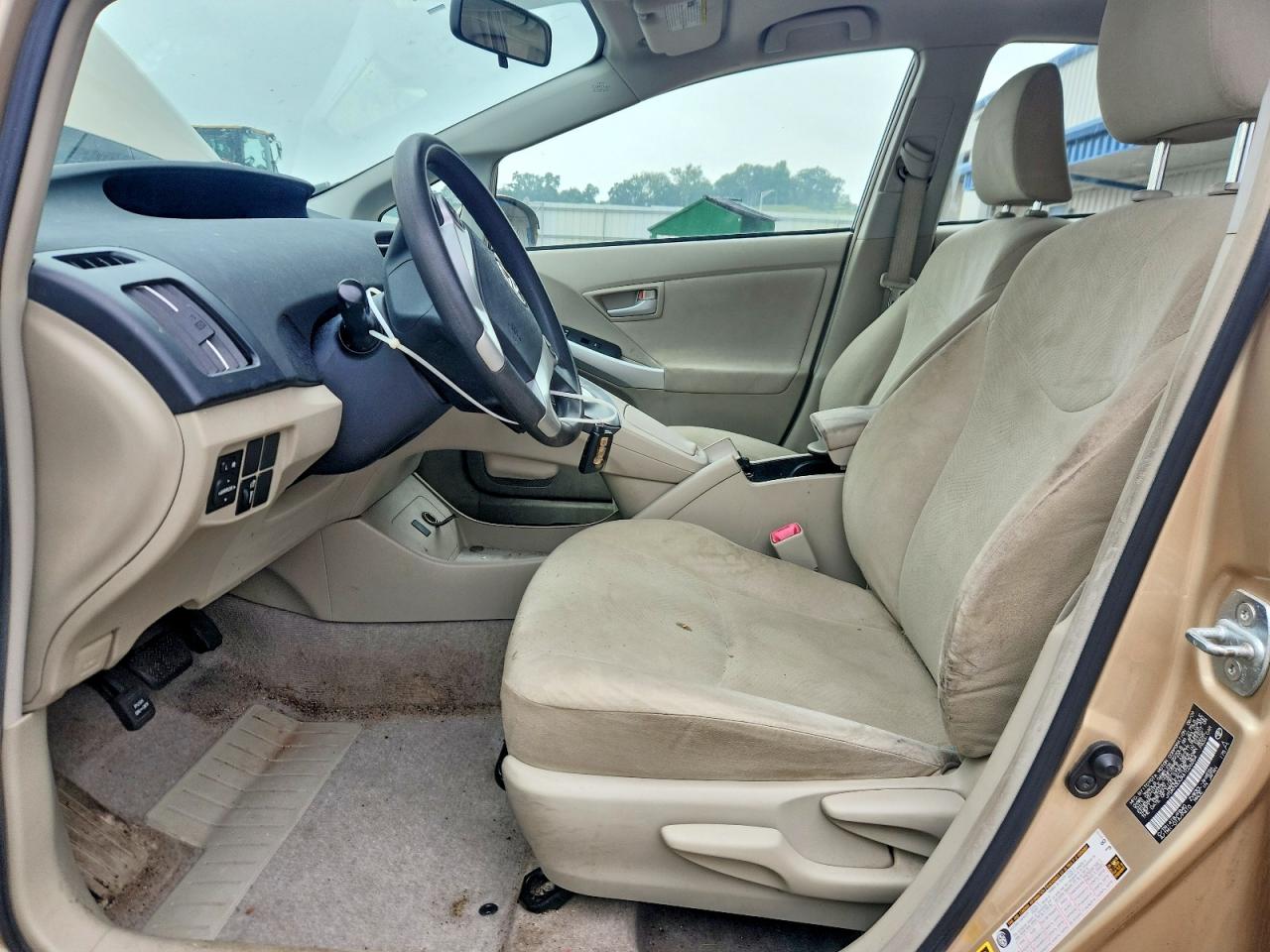 2010 Toyota Prius Ii Золотой vin: JTDKN3DUXA1026254