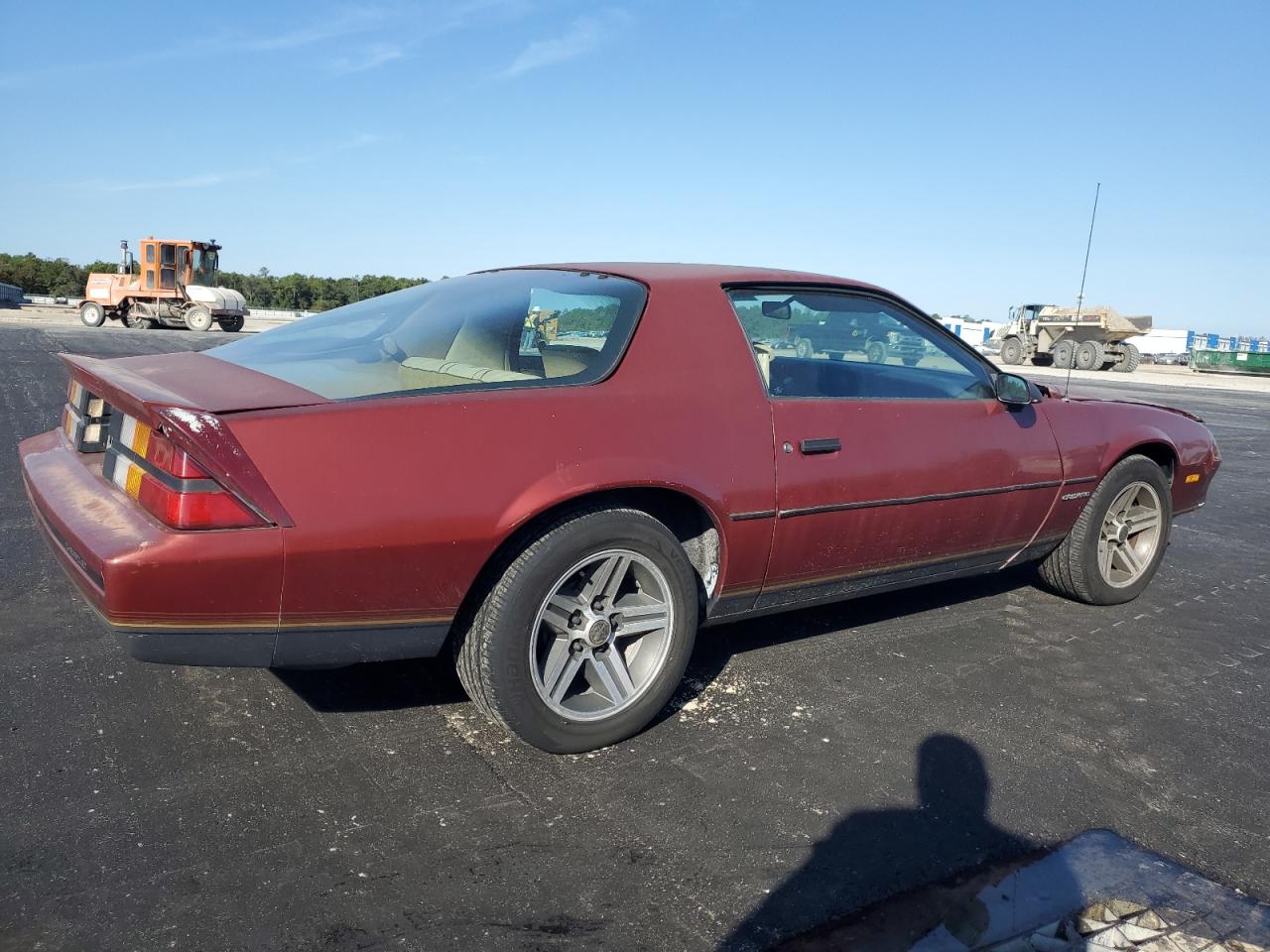 1987 Chevrolet Camaro Красный vin: 1G1FP21S0HN124536