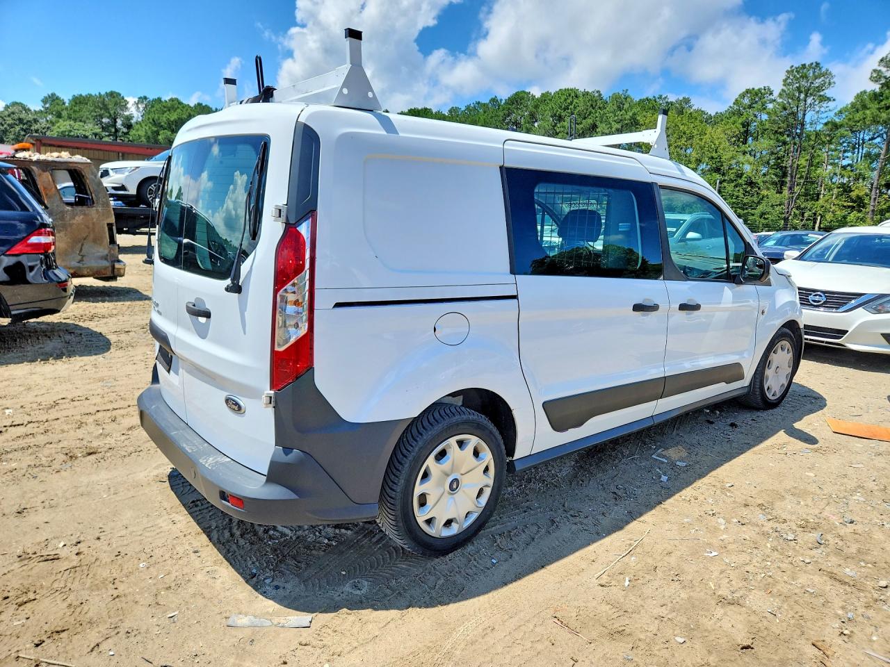 2015 Ford Transit Connect Xl White vin: NM0LS7E70F1191957