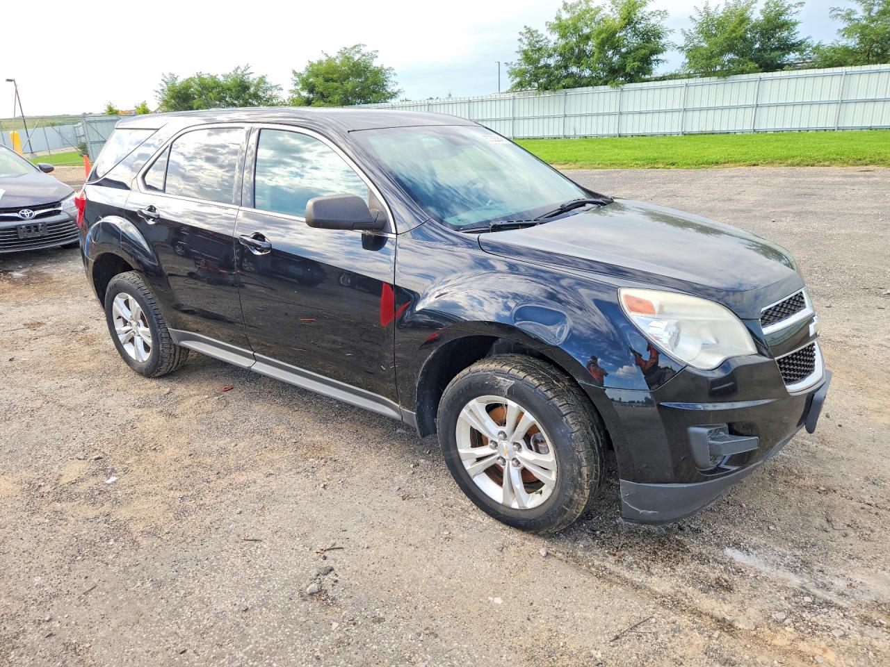 2015 Chevrolet Equinox Ls Black vin: 2GNALAEK3F1104031