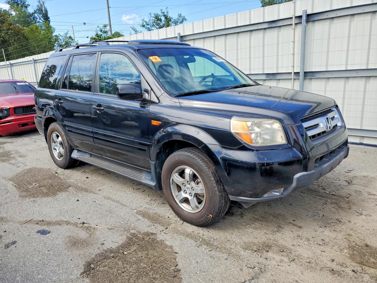 2008 Honda Pilot Exl Black vin: 5FNYF28758B023446