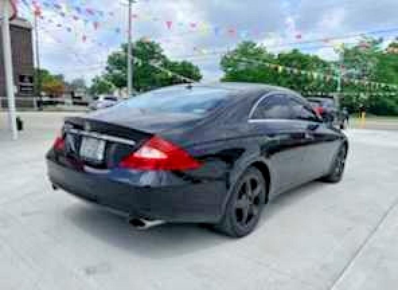 2006 Mercedes-benz Cls 500c Черный vin: WDDDJ75XX6A013439