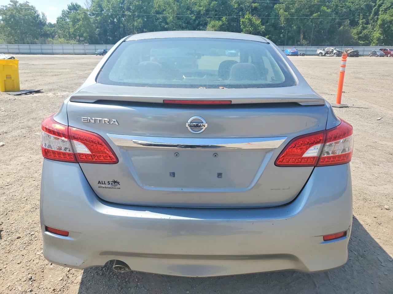 2014 Nissan Sentra Sr Silver vin: 3N1AB7APXEY282943