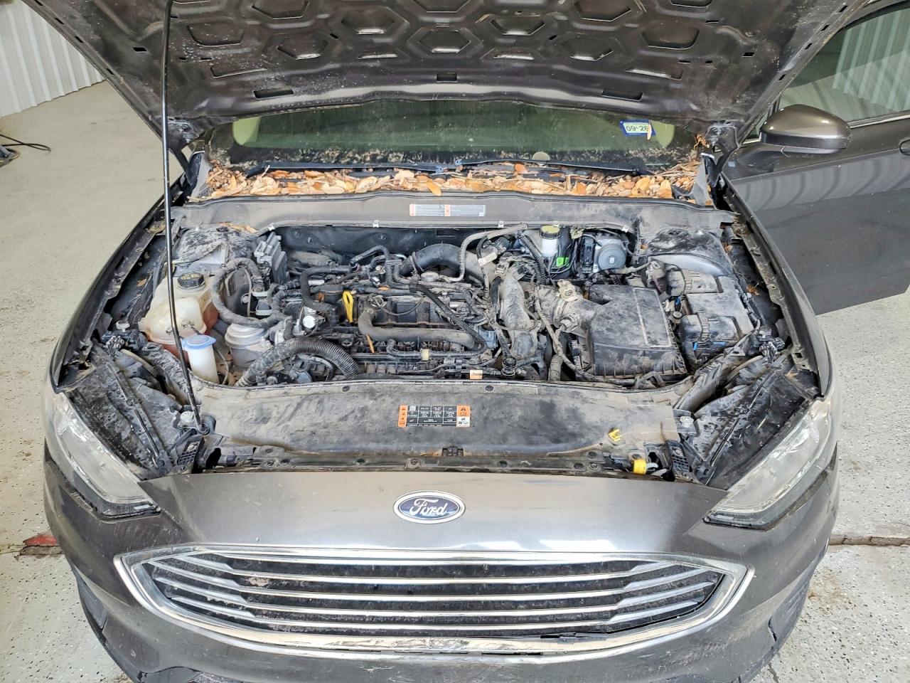 2020 Ford Fusion Se Gray vin: 3FA6P0HD4LR168456