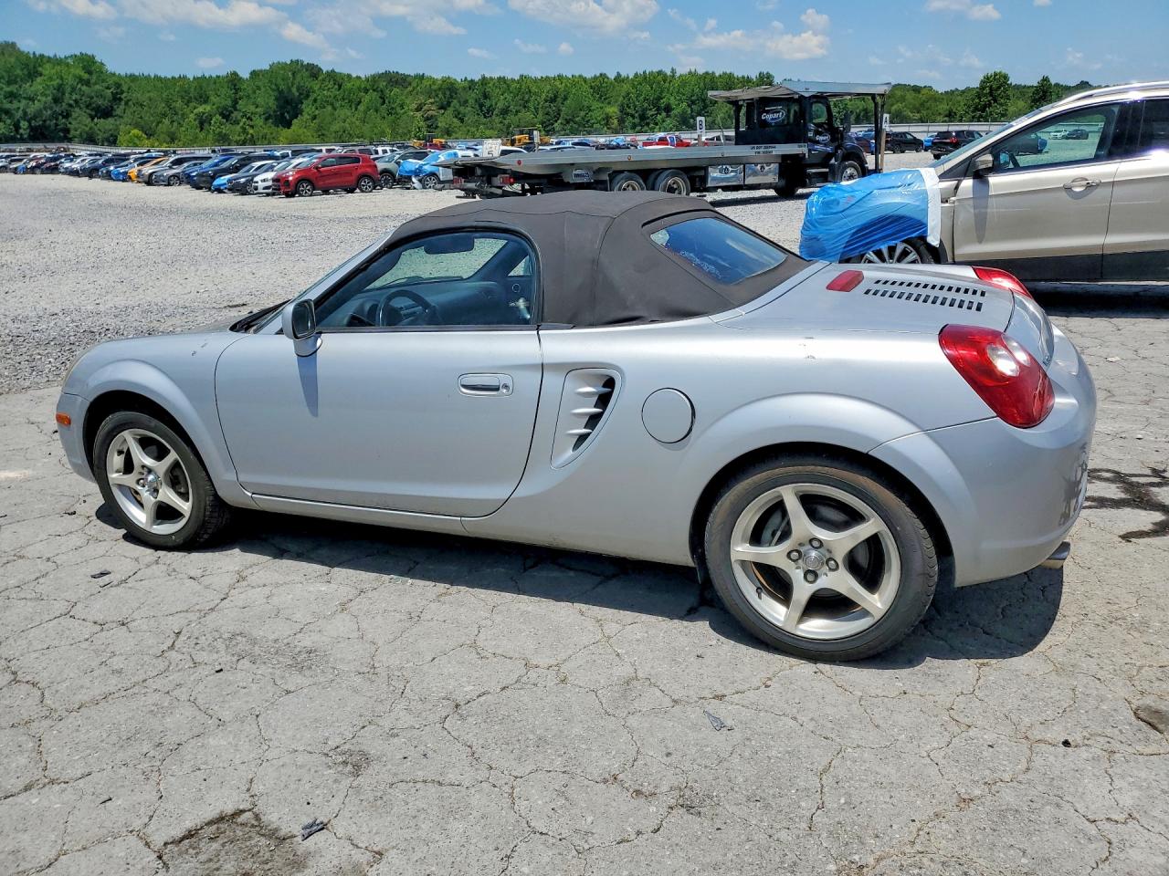 2003 Toyota Mr2 Spyder Silver vin: JTDFR320530064392
