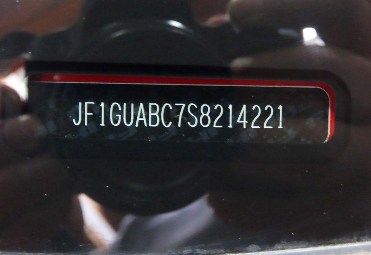 2025 Subaru Impreza Red vin: JF1GUABC7S8214221
