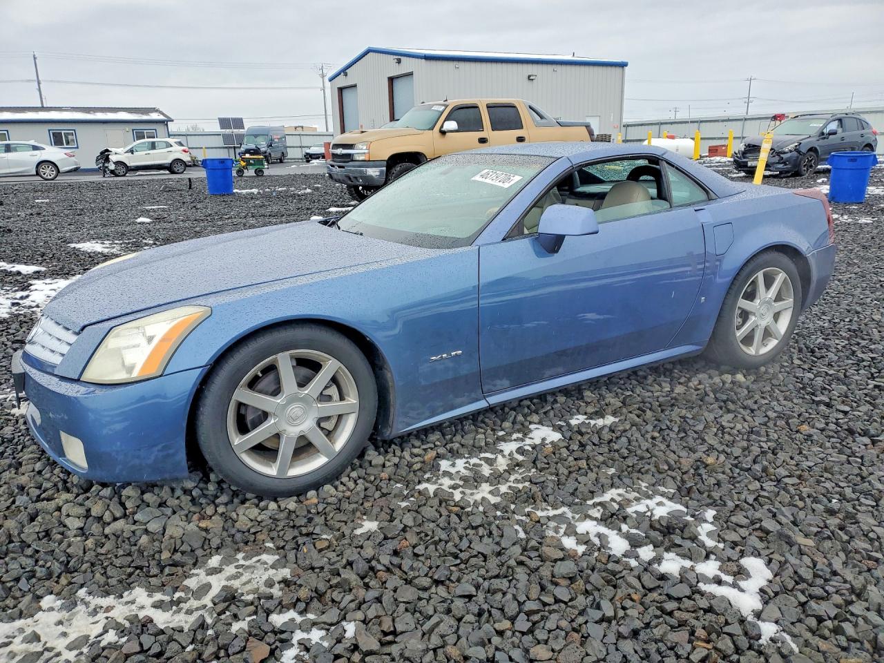 2006 Cadillac Xlr Blue vin: 1G6YV36A665600901