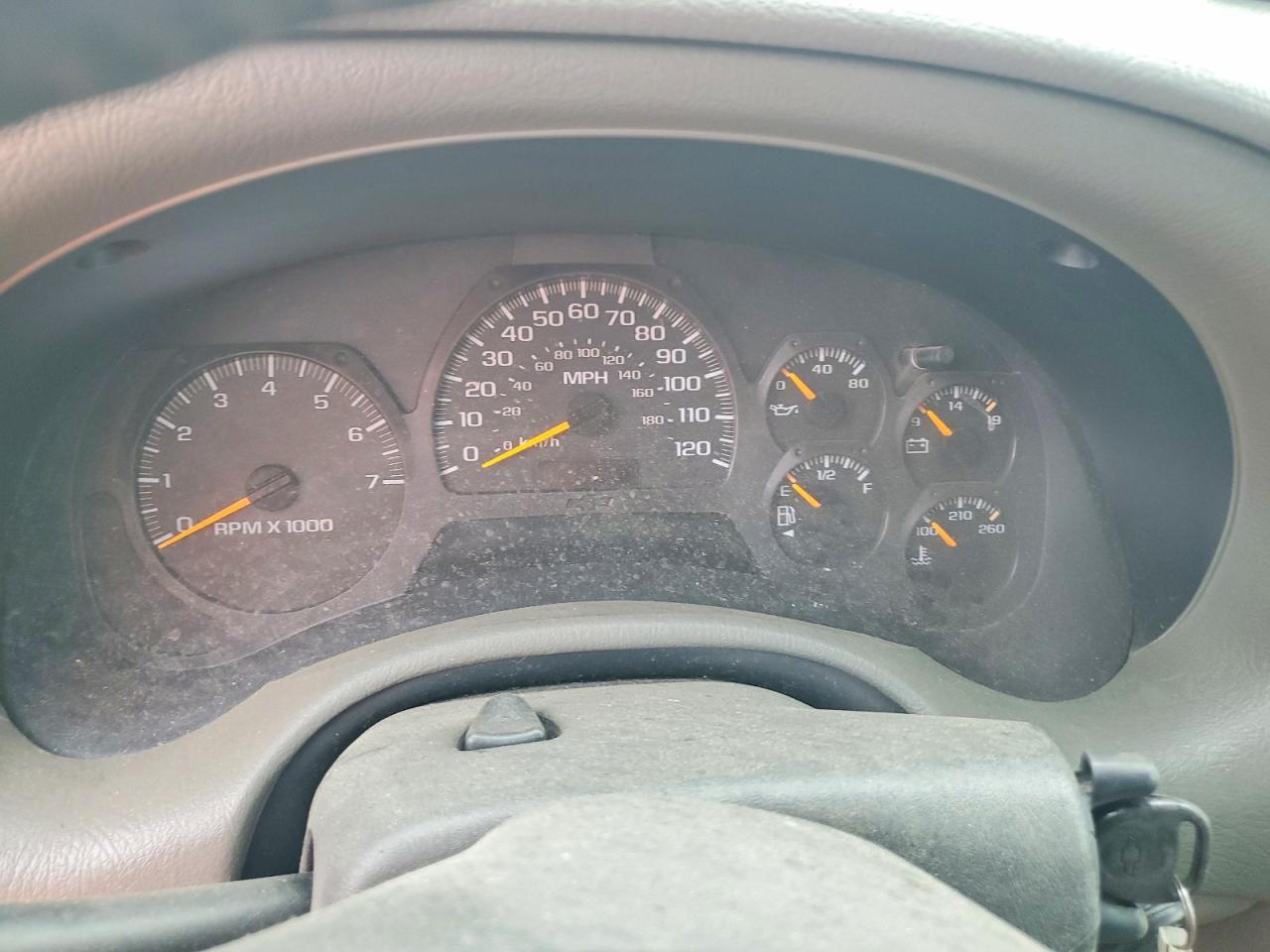 2003 Chevrolet Trailblazer Black vin: 1GNDT13S232161493