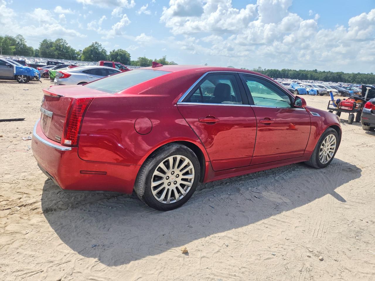 2010 Cadillac Cts Performance Collection Red vin: 1G6DJ5EG7A0119394