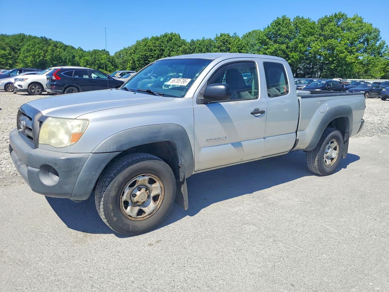 2009 Toyota Tacoma Access Cab Gray vin: 5TEUU42N99Z629257