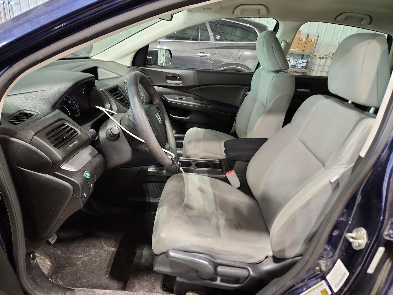 2015 Honda Cr-v Lx Blue vin: 5J6RM4H39FL119121