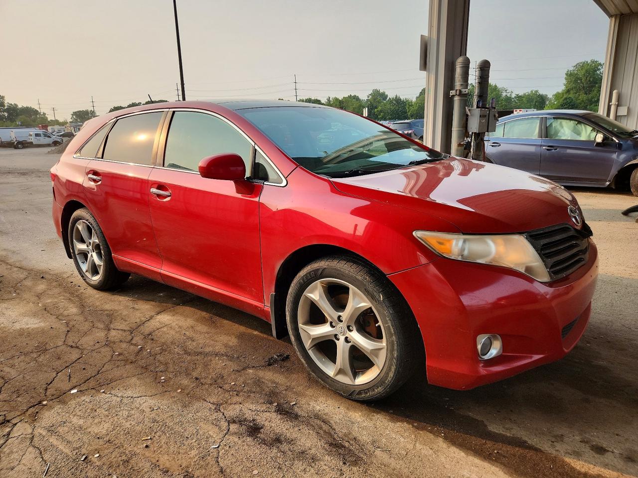 2009 Toyota Venza Awd V6 Red vin: 4T3BK11A19U007094