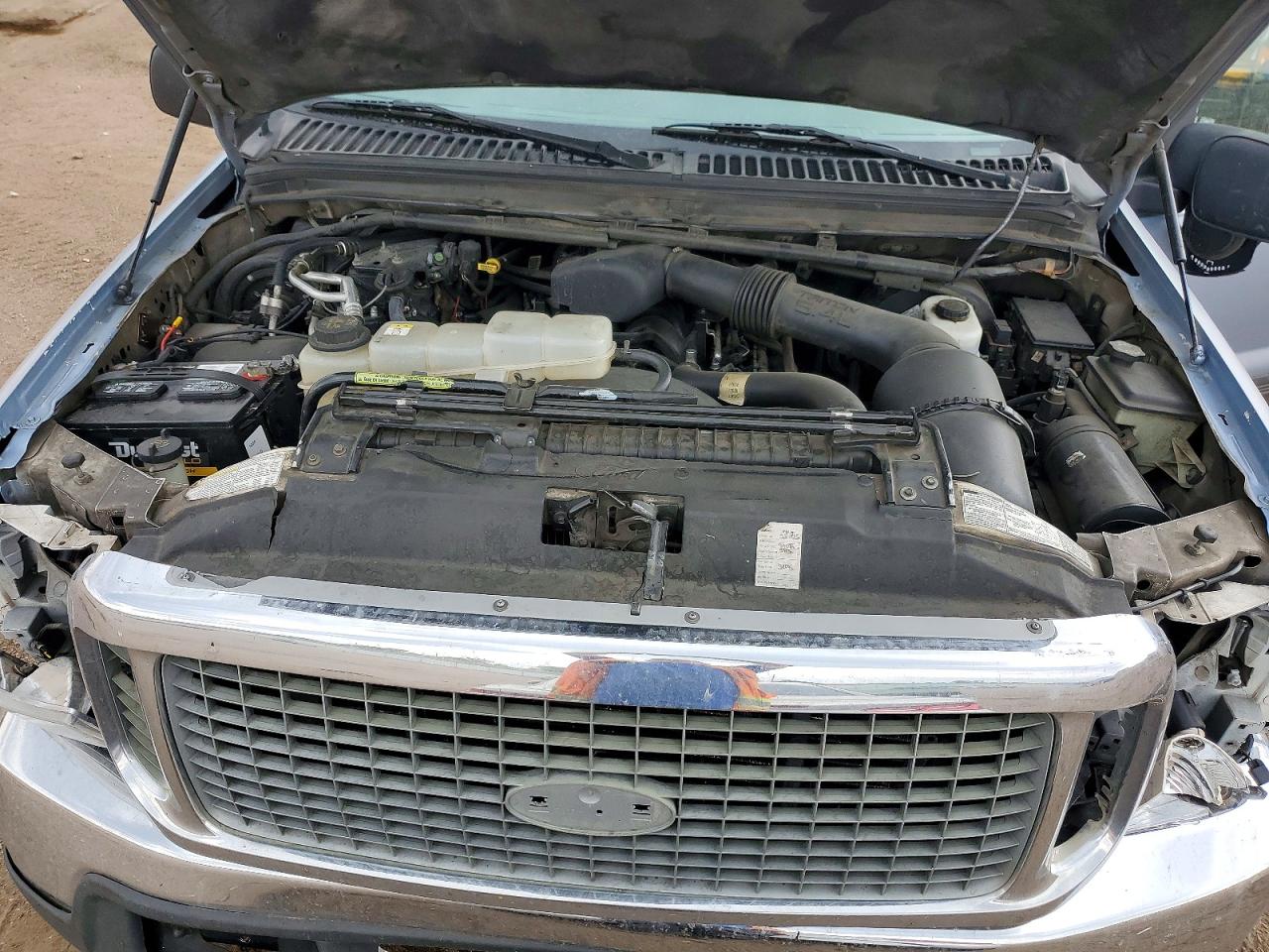 2001 Ford Excursion Xlt Blue vin: 1FMNU40L21EC08618