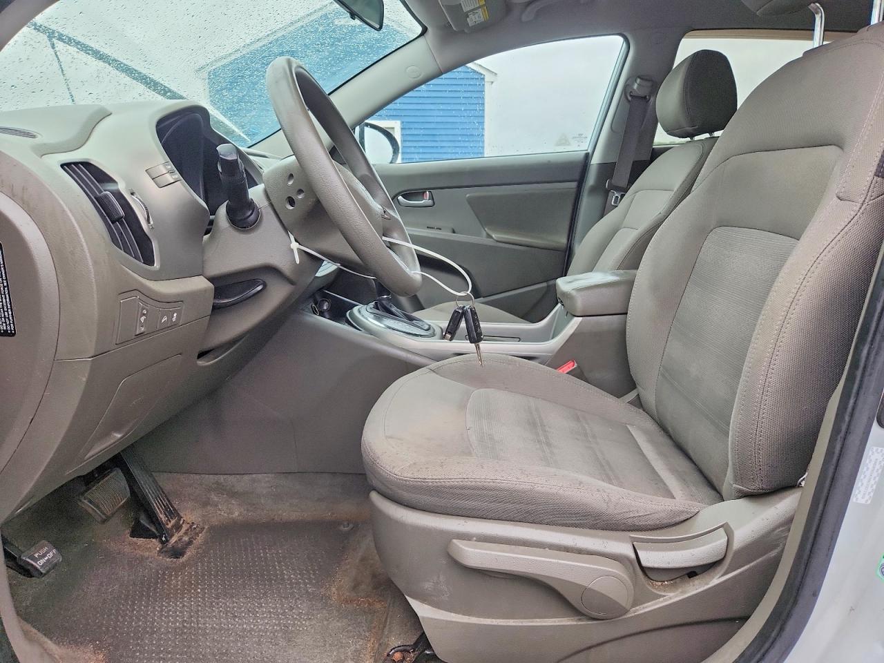 2012 Kia Sportage Lx Silver vin: KNDPB3A20C7271923