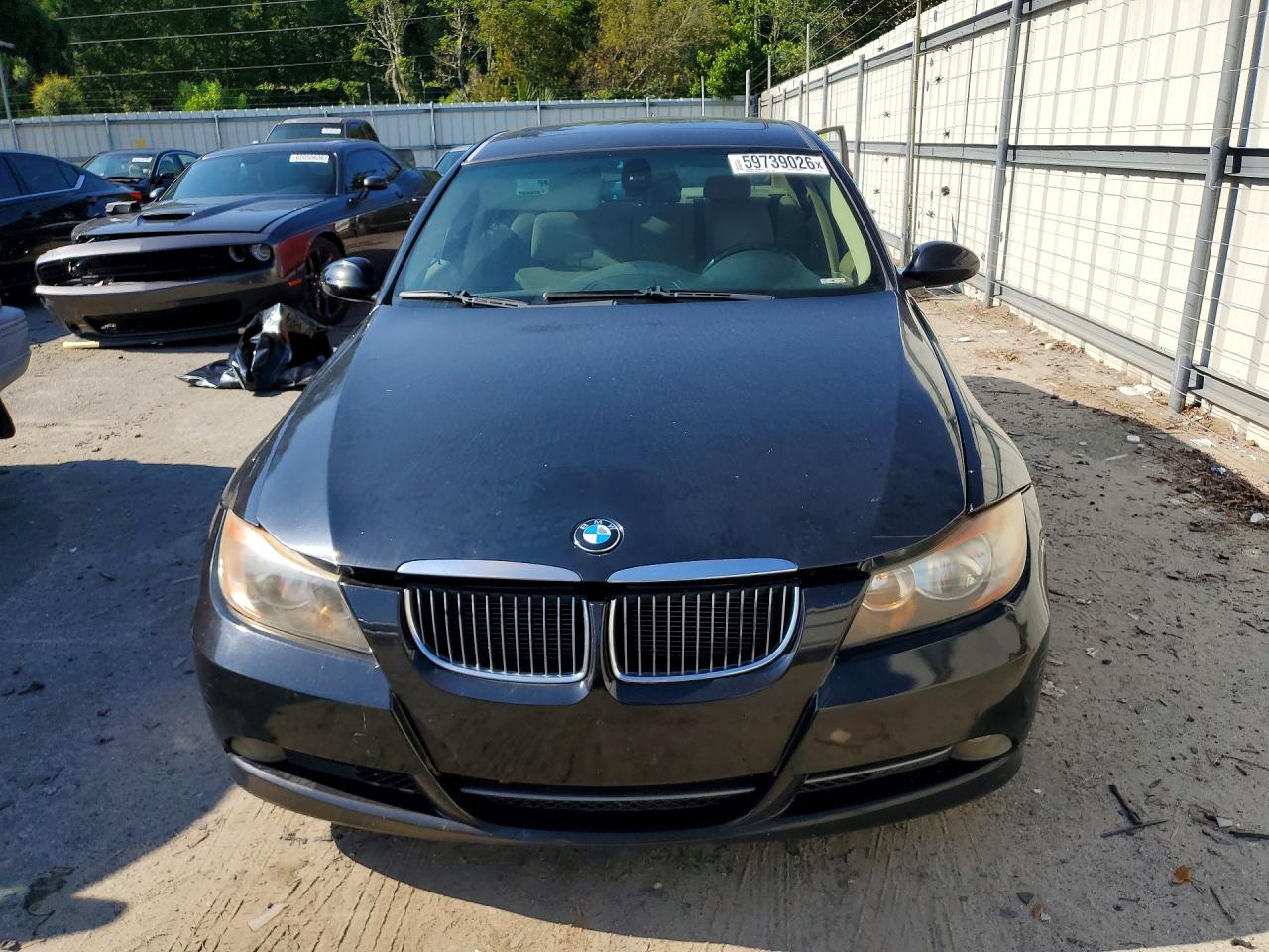 2008 Bmw 328 I Sulev Black vin: WBAVC53548F008271