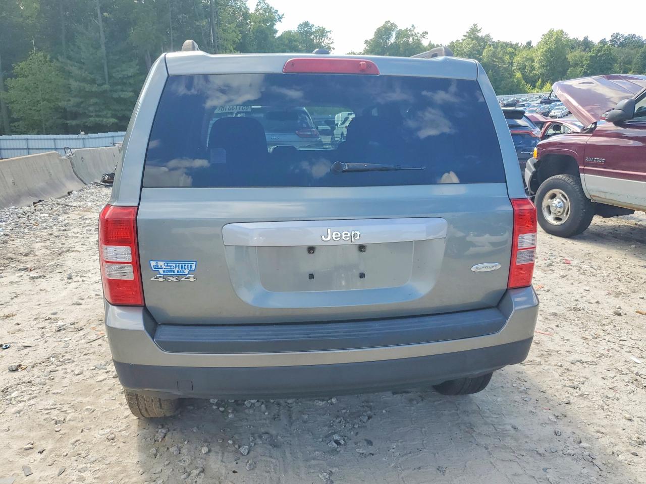 2012 Jeep Patriot Latitude Gray vin: 1C4NJRFB9CD604773