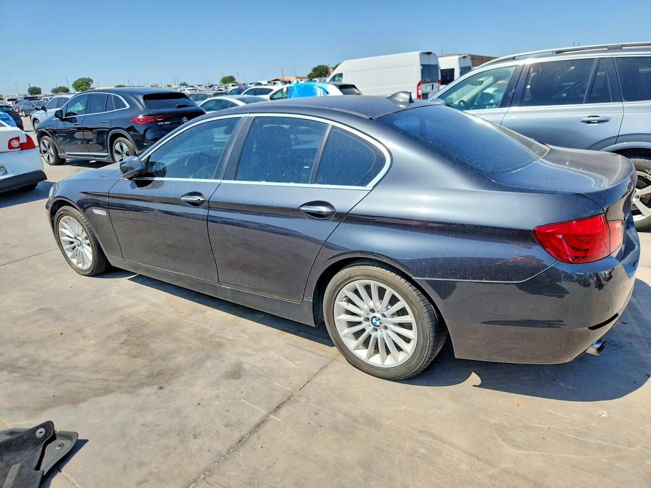 2013 Bmw 535 Xi Gray vin: WBAFU7C55DDU72575