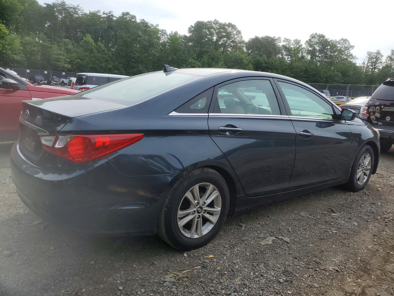 2013 Hyundai Sonata Gls Blue vin: 5NPEB4AC0DH784902