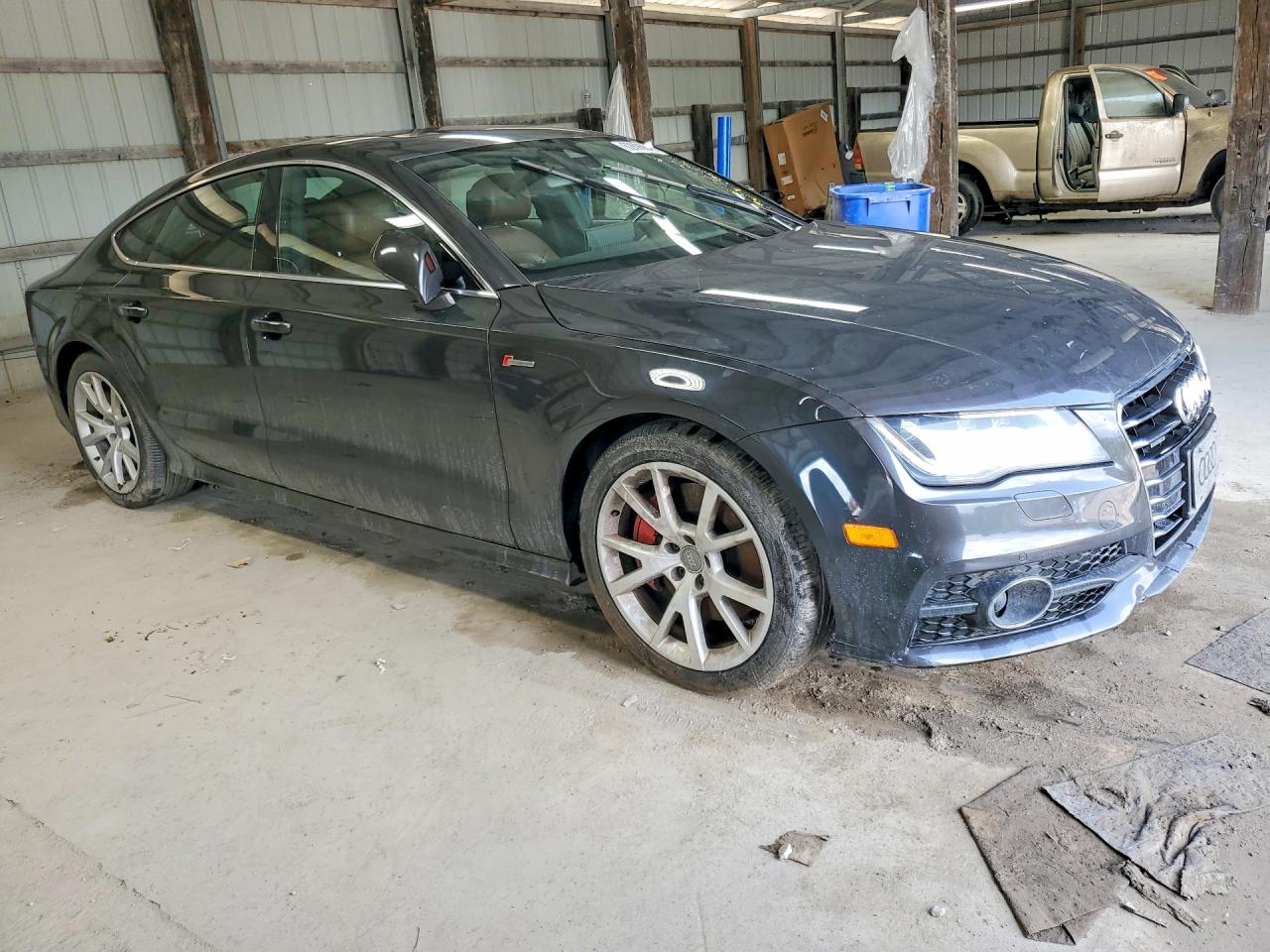 2013 Audi A7 Prestige Black vin: WAU3GAFC1DN054588