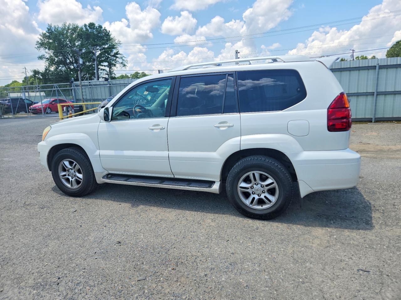 2004 Lexus Gx 470 White vin: JTJBT20X440026676