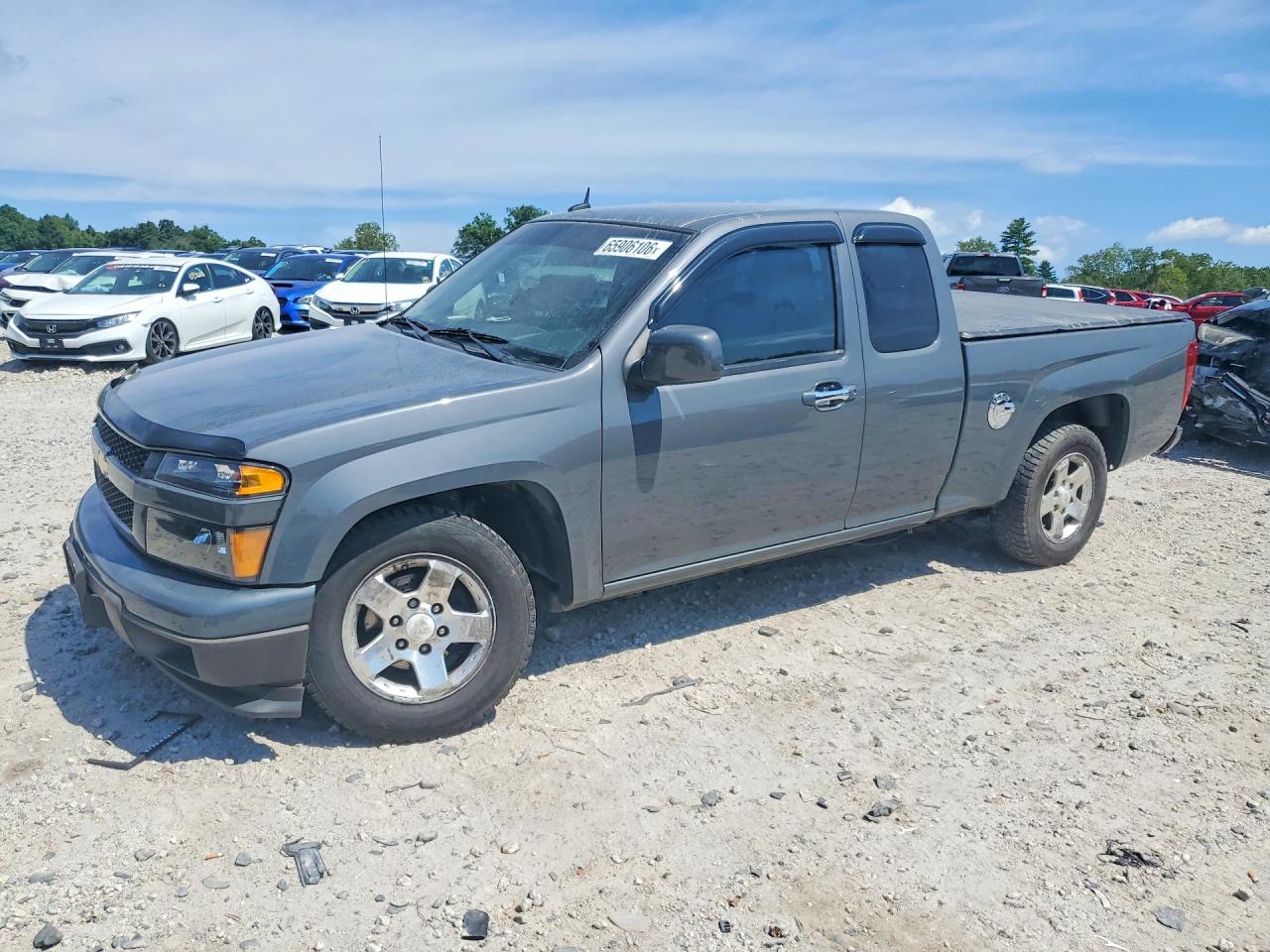 2012 Chevrolet Colorado Lt Gray vin: 1GCESCF99C8126886