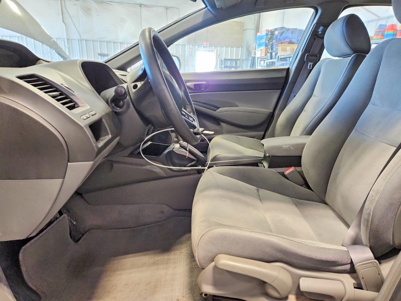 2008 Honda Civic Lx Gray vin: 1HGFA16548L020697