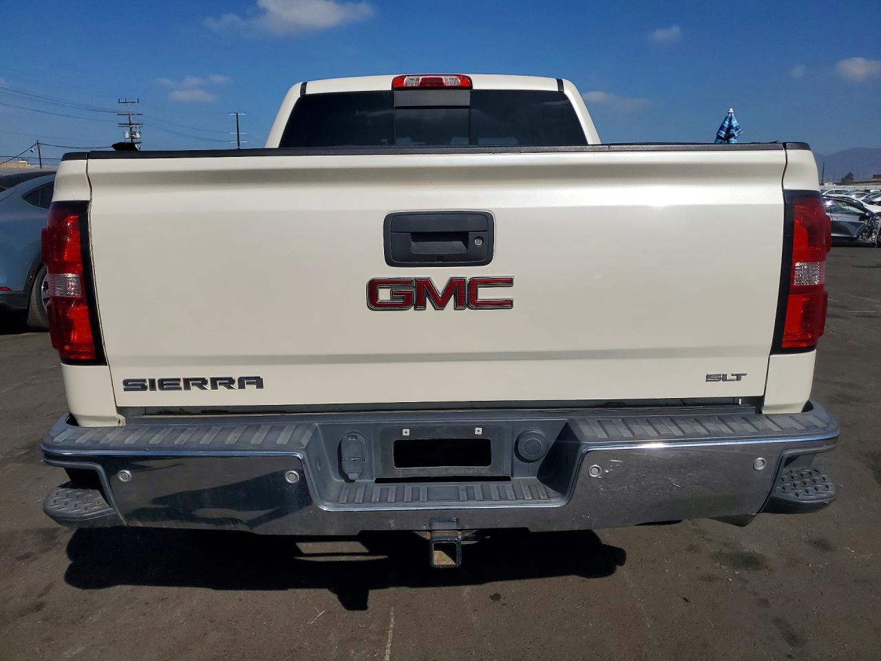 2014 Gmc Sierra K1500 Slt Cream vin: 3GTU2VEC2EG530212