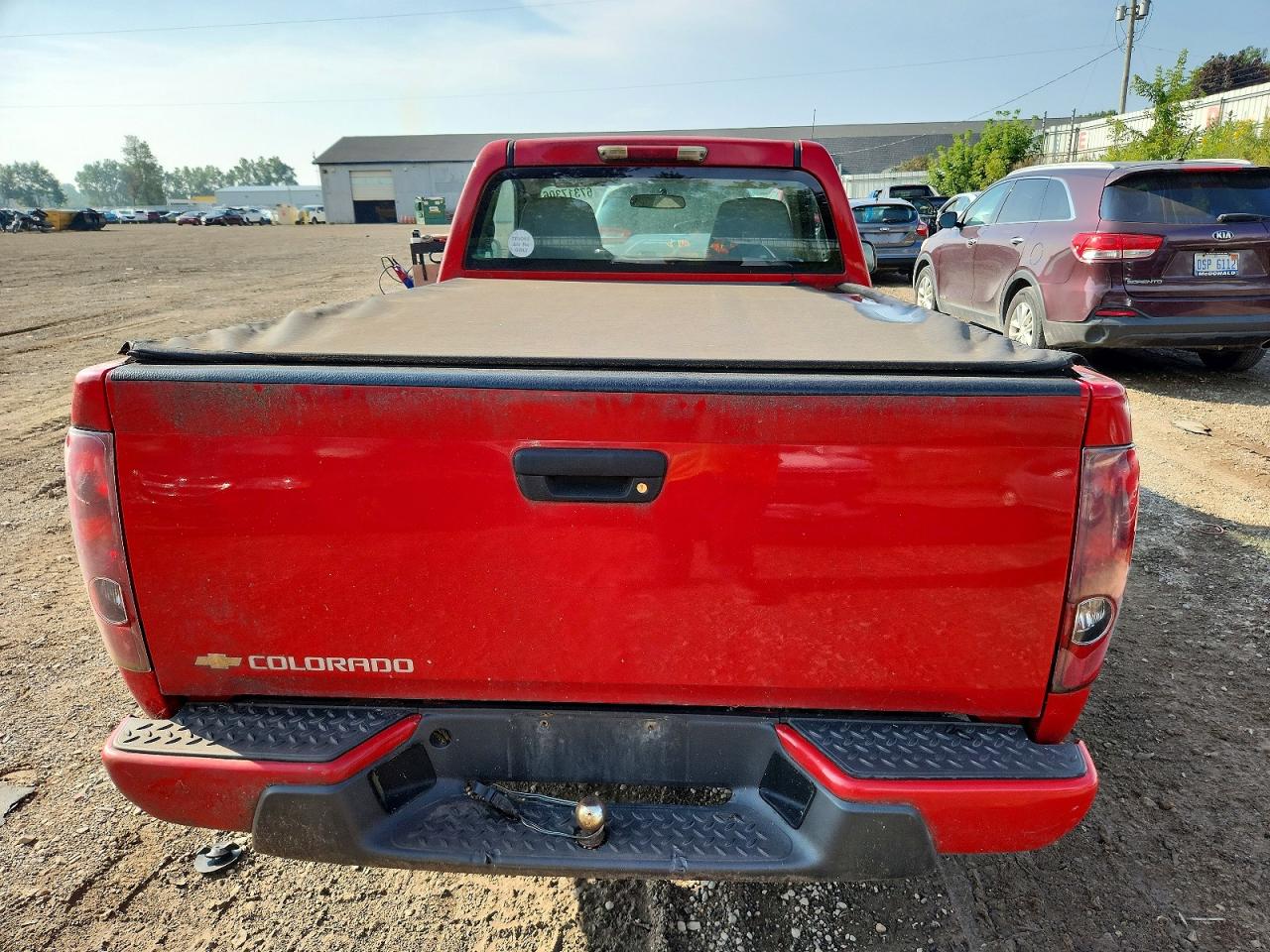 2006 Chevrolet Colorado Красный vin: 1GCCS148668151898