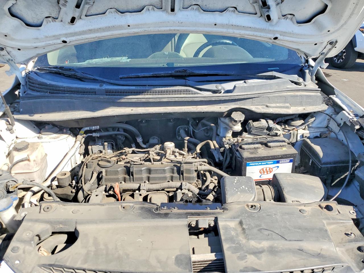 2015 Hyundai Tucson Se Белый vin: KM8JU3AG7FU092680