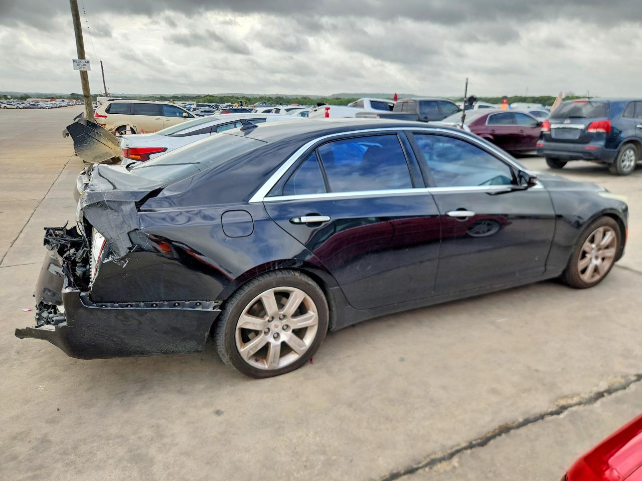 2014 Cadillac Cts Premium Collection Black vin: 1G6AT5S3XE0132712