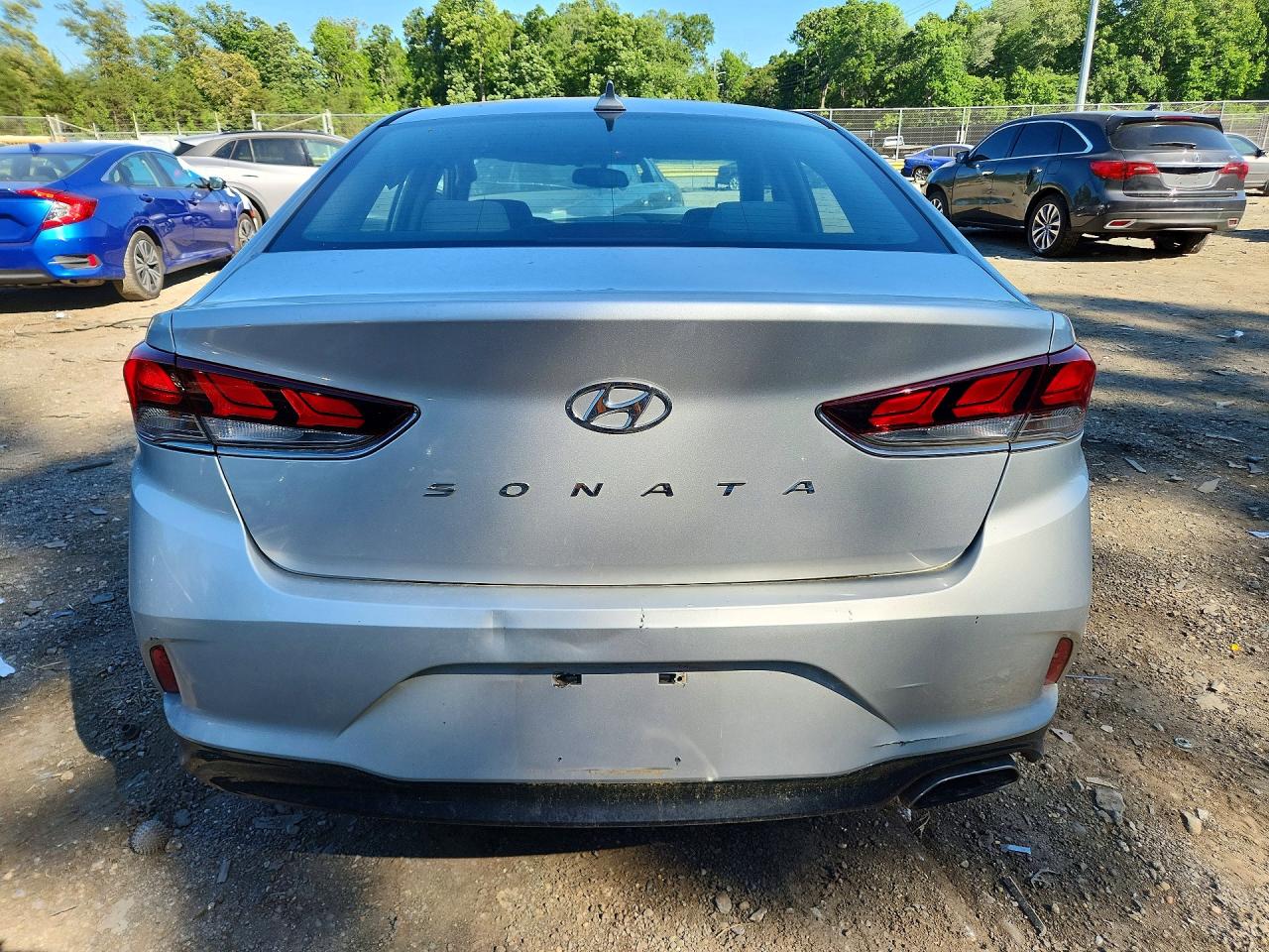 2018 Hyundai Sonata Sel Silver vin: 5NPE34AF2JH618741